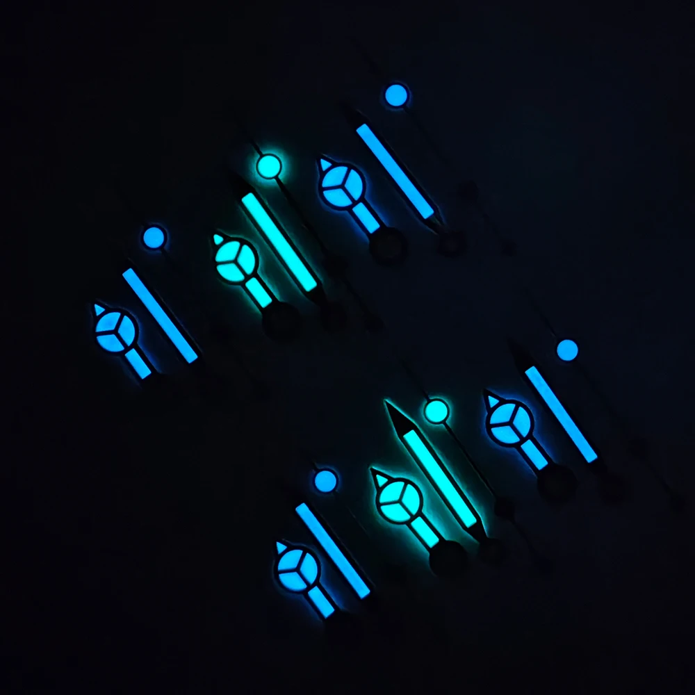 NH35 Hands High Quality Seconds hand watch hands blue luminous hands watch watch accessories For NH35/NH36/4R/7S Movement