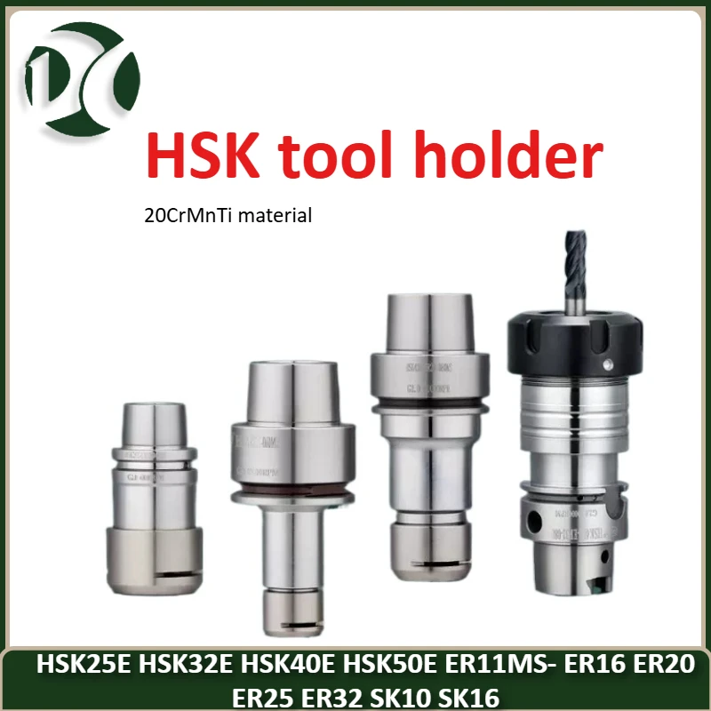 

HSK25E HSK32E HSK40E HSK50E ER11MS ER16 ER20 ER25 ER32 SK10 SK16 stainless steel ToolHolder ER SK collet chuck accuracy 0.002mm