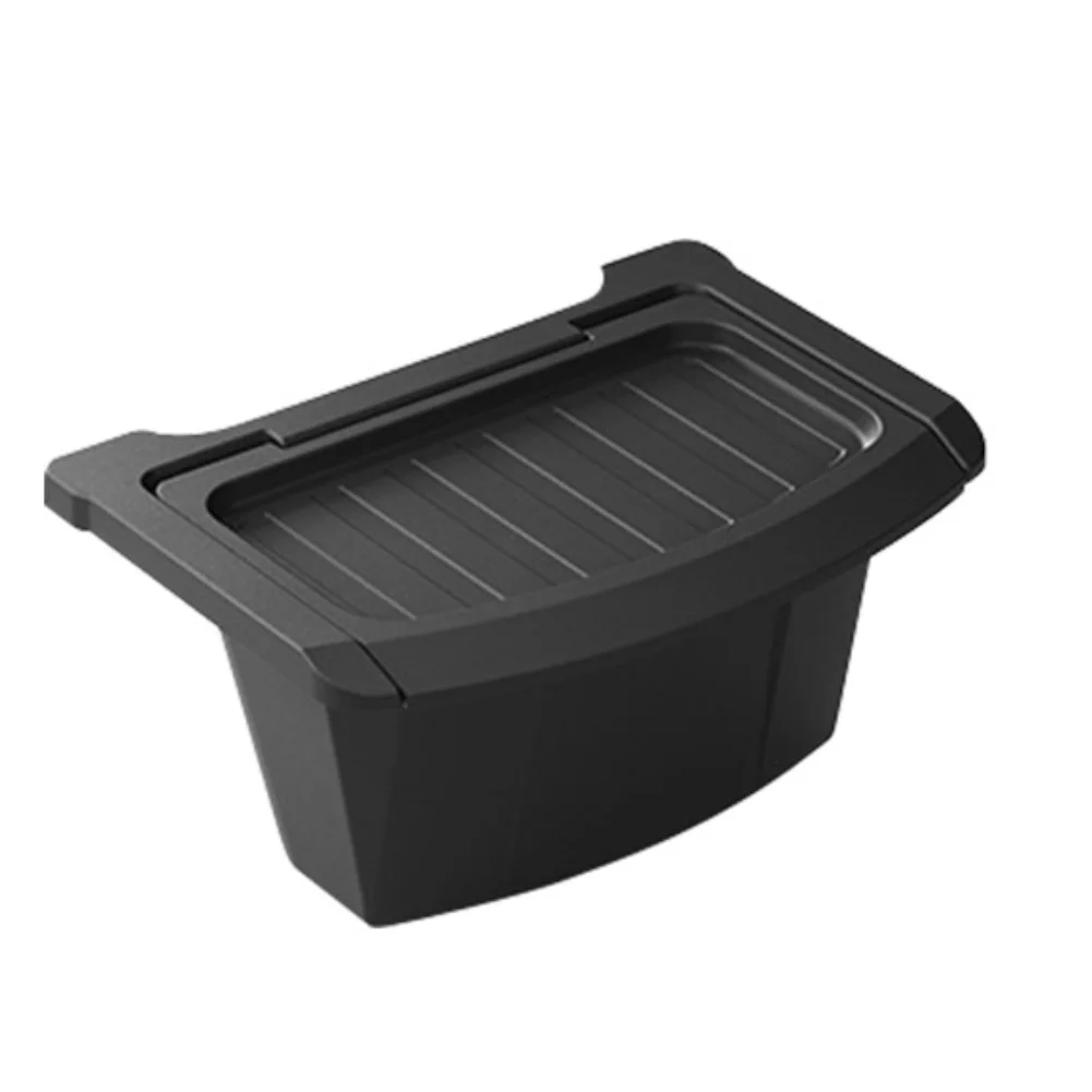 For Tesla For Model Y 2025 2026 Rear Center Console Organizer with Snap in Design for Efficient Storage and Vehicle Organization