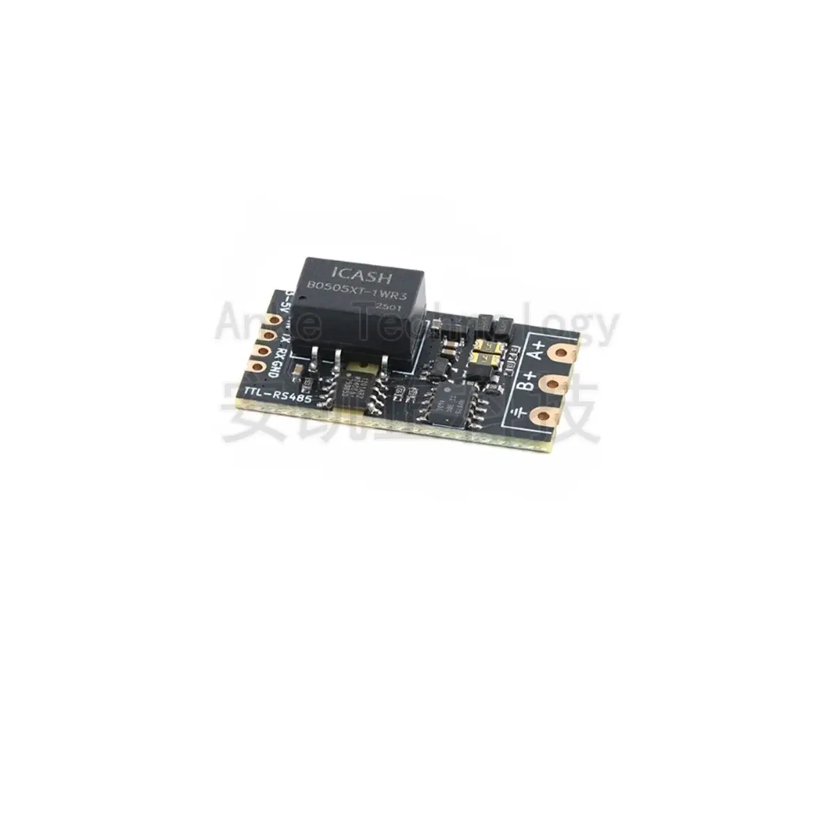 Isolated TTL to RS485 Level Module_Serial Port Automatic Commutation_High Speed 2Mbps_Compatible with 3.3V/5V