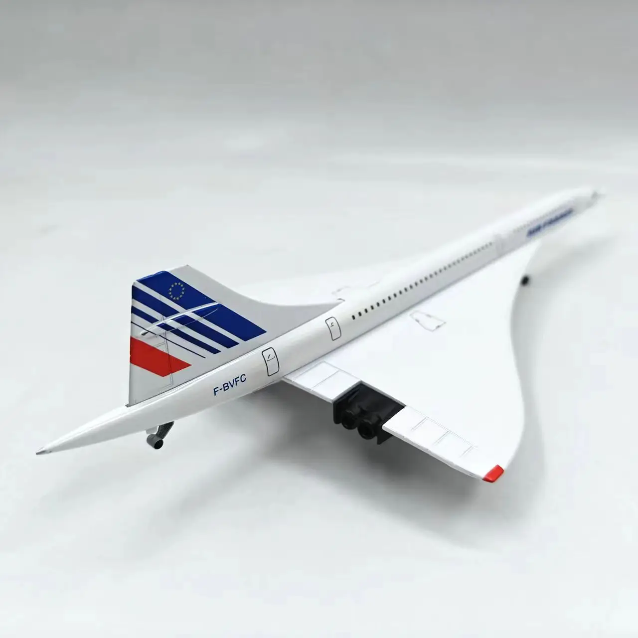 Diecast 1:200 Scale Concorde Air France Supersonic Passenger Aircraft Alloy Plane Model For Static Display Collection Fans Gift