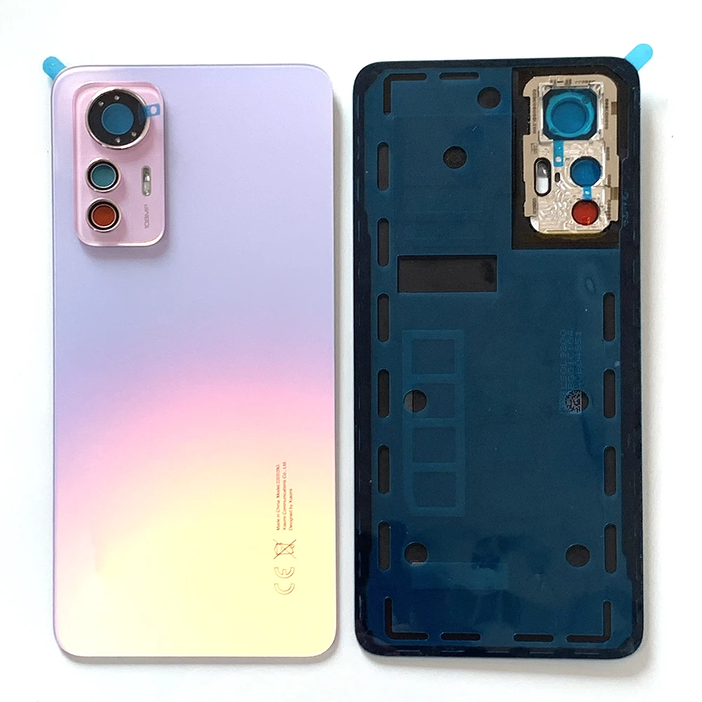 AAA+ quality Back Battery Cover For Xiaomi 12 Lite Battery Cover Back Glass Rear Housing Door case 2203129G Back Battery Cover