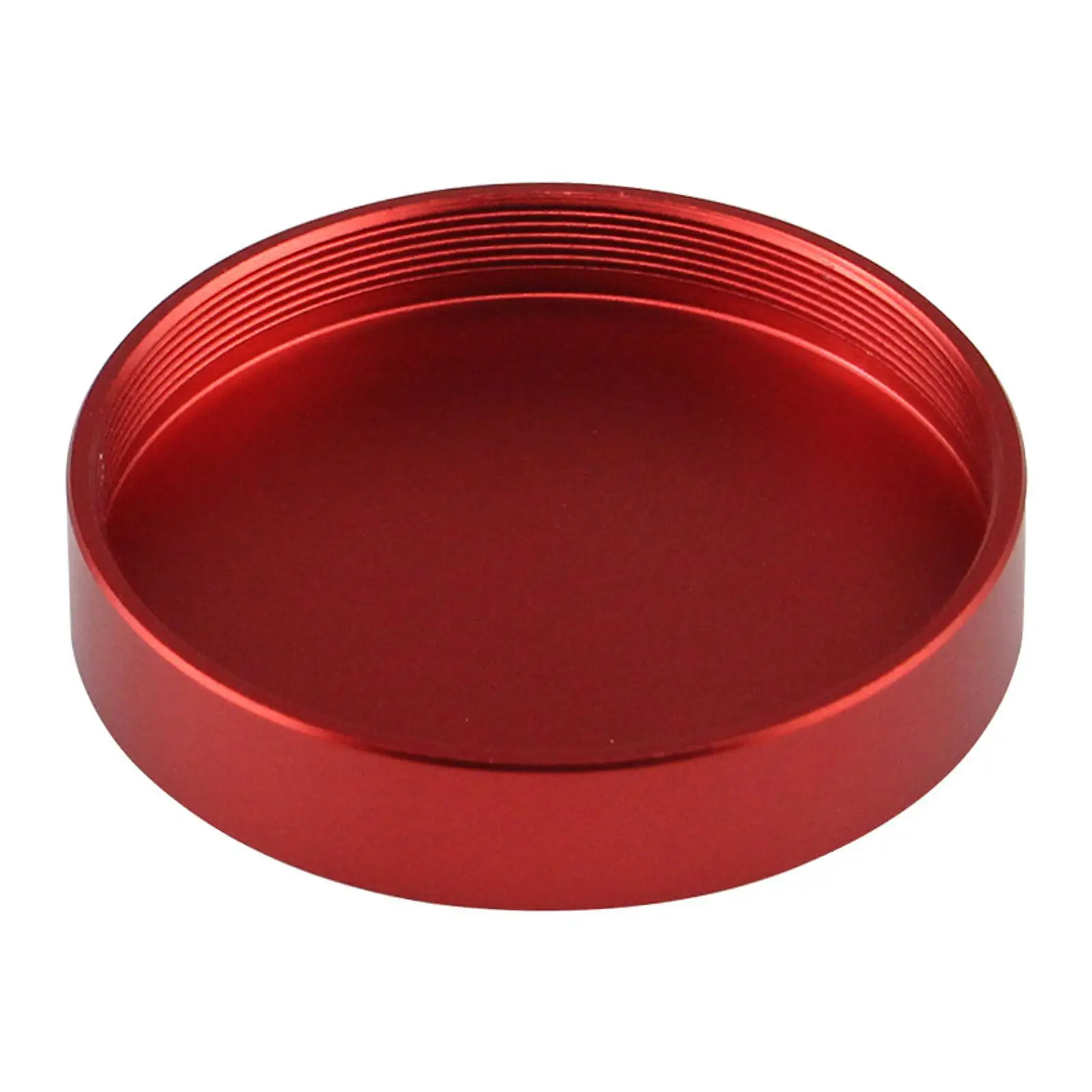 Telescope Eyepiece Holder Dust Cap Red Metal M48 Thread Lens Protective Cover for Telescope Accessories