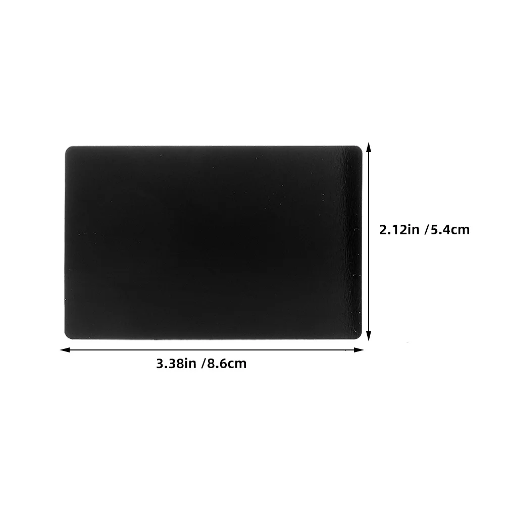 

20Pcs Blank Aluminum Business Cards Thick Metal Cards for Engraving Sublimation Nameplates Door Plates Trophy Tags