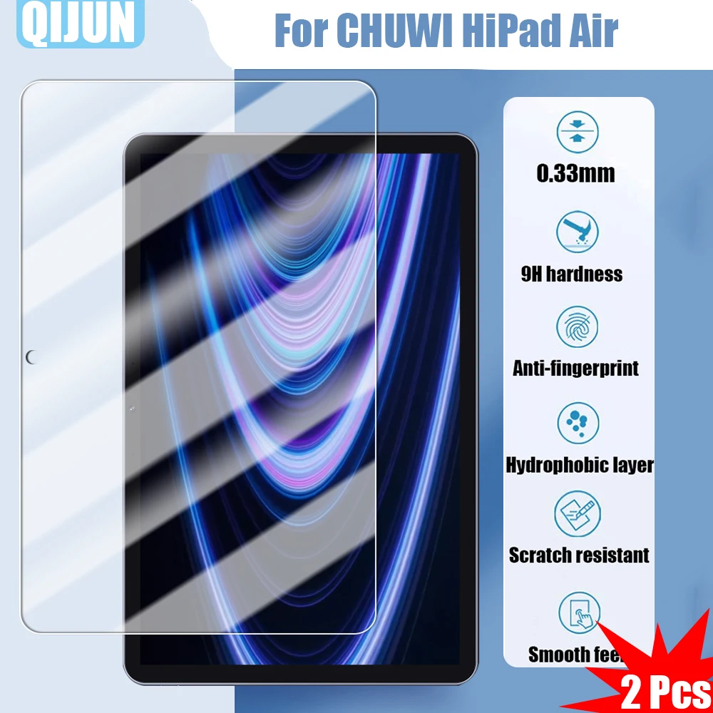 

Пленка из закаленного стекла для планшета CHUWI HiPad Air 10,3 дюйма, Взрывозащищенная и устойчивая к царапинам и отпечаткам пальцев, 2 шт.