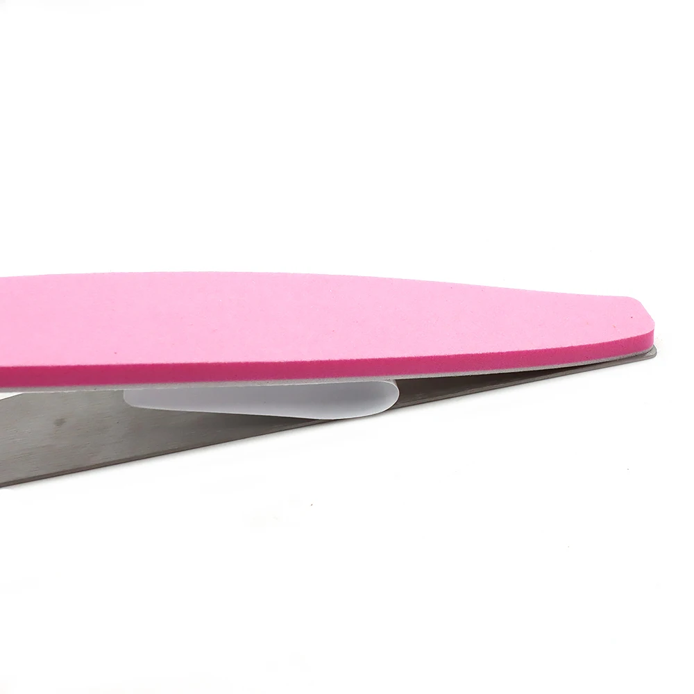 120Pcs Manicure Products Removable Nail Files Pads 100/180 Grit Nail Supplies Banana Sanding Sponge File Remove Gel Nail Polish