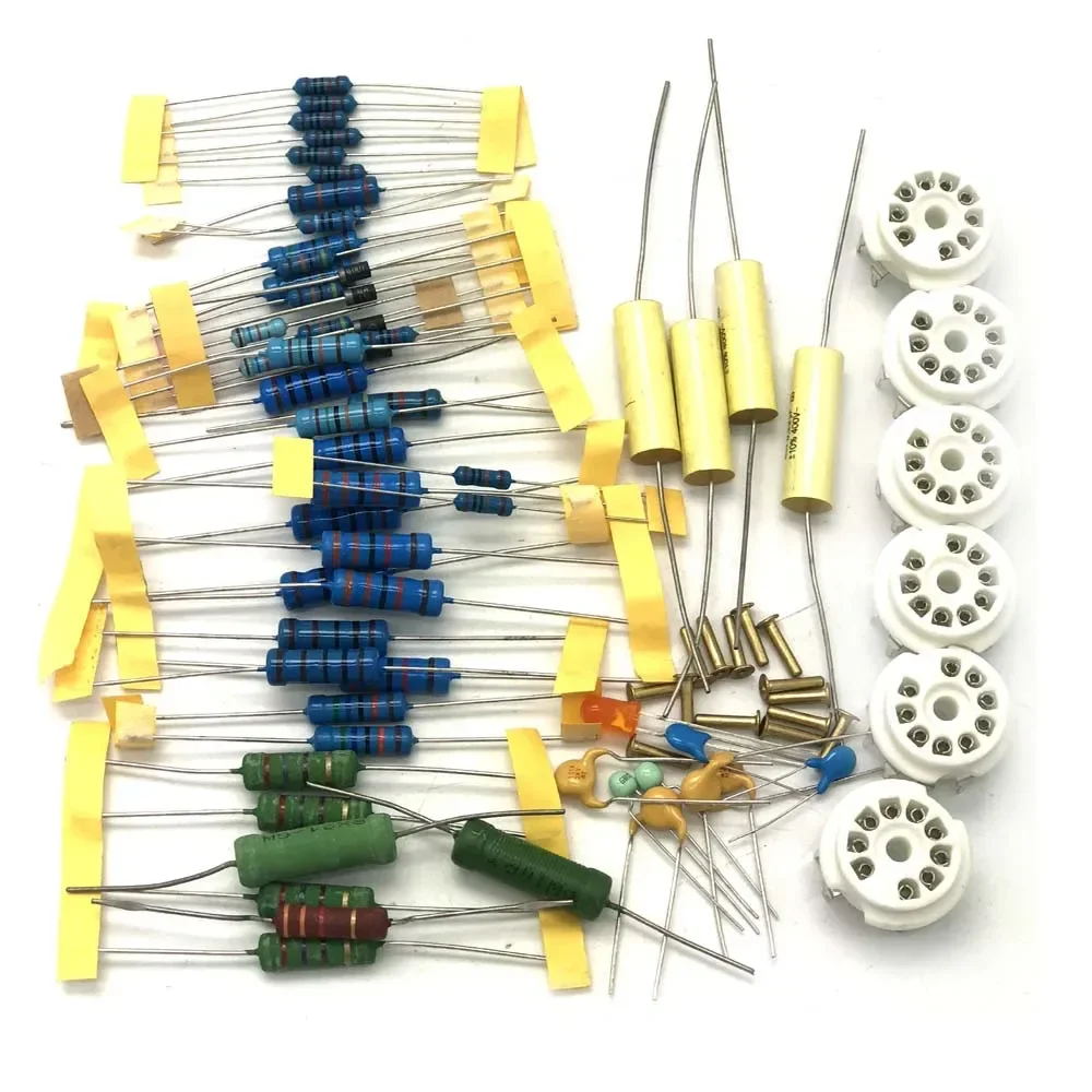 Lusya مرحبا نهاية ستيريو دفع سحب EL84 فراغ أنبوب مكبر للصوت PCB DIY كيت AUDIONOTE PP الدائرة مع السعة D4-004