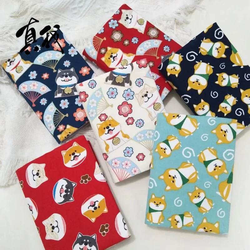 【Cute Cartoon Dog】Original Handmade A5 A6 Notebook Covers Protector Book Sleeve Crafted Fabric Products Diary Cover，in Stock