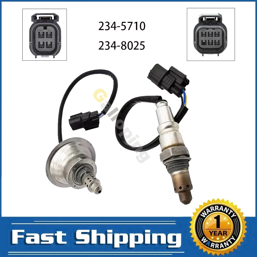 

2x For Honda Civic 2.0L 2016 2017 2018 2019 2020 2021 4 & 5 Wire Air Fuel Ratio Oxygen O2 Sensor 02 Upstream Downstream Lambda