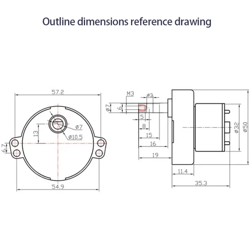 تيار مستمر 3 فولت 12 فولت 24 فولت 3 دورة في الدقيقة-100 دورة في الدقيقة مايكرو صندوق تروس كهربائي تخفيض المحرك حجم صغير سرعة بطيئة عزم دوران عالي منخفضة الضوضاء عكسها