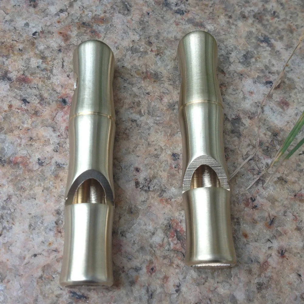 صافرة نحاسية عتيقة عالية ديسيبل متينة وخفيفة الوزن ومضادة للصدأ وصوت عالٍ في الهواء الطلق ورياضات الطوارئ وتدريب الحيوانات الأليفة