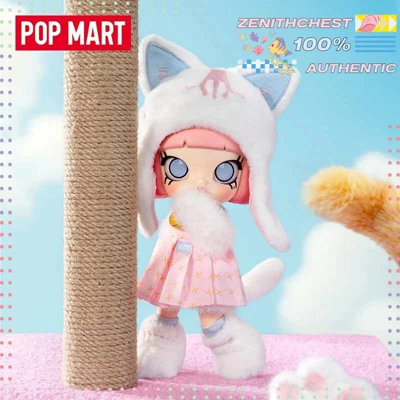 In Stock POP MART Molly Peekaboo Series1/8 Mystery Box Action Doll Blind Box Home Ornaments Kids Trendy Special Gift
