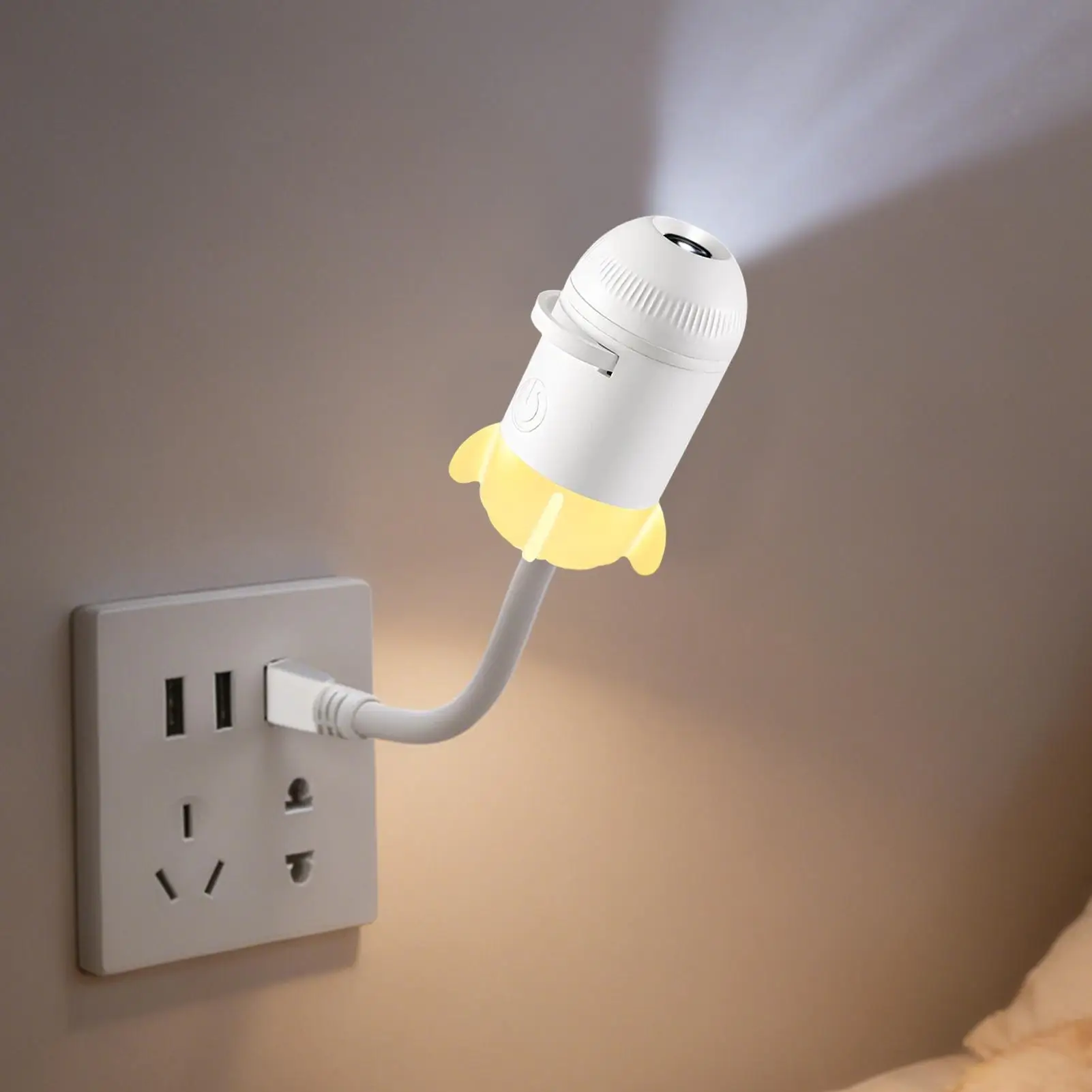 Galaxy Projector Night Light Adjustable 2-Mode USB Powered LED 24 Projection Films Ceiling Wall Projection Nightlight For Living