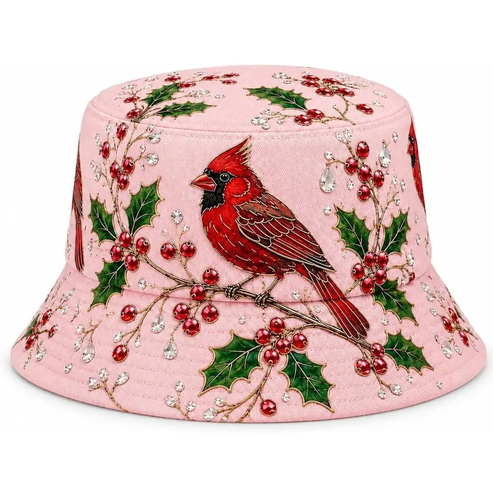 Breathable Garden Morning Cap Adjustable Animal Pattern Sports Sun Hat Animal Floral Pattern Hummingbird Flowers Baseball Cap