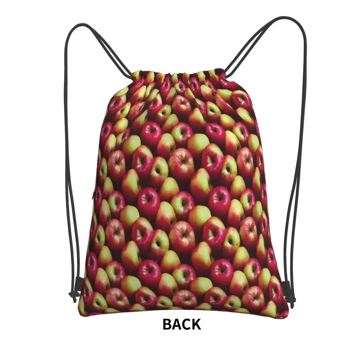 Fruits Infinite Patterns Portable Backpacks Drawstring Bag Multi-function Drawstring Bundle Pocket Sundries Bags For Man Woman