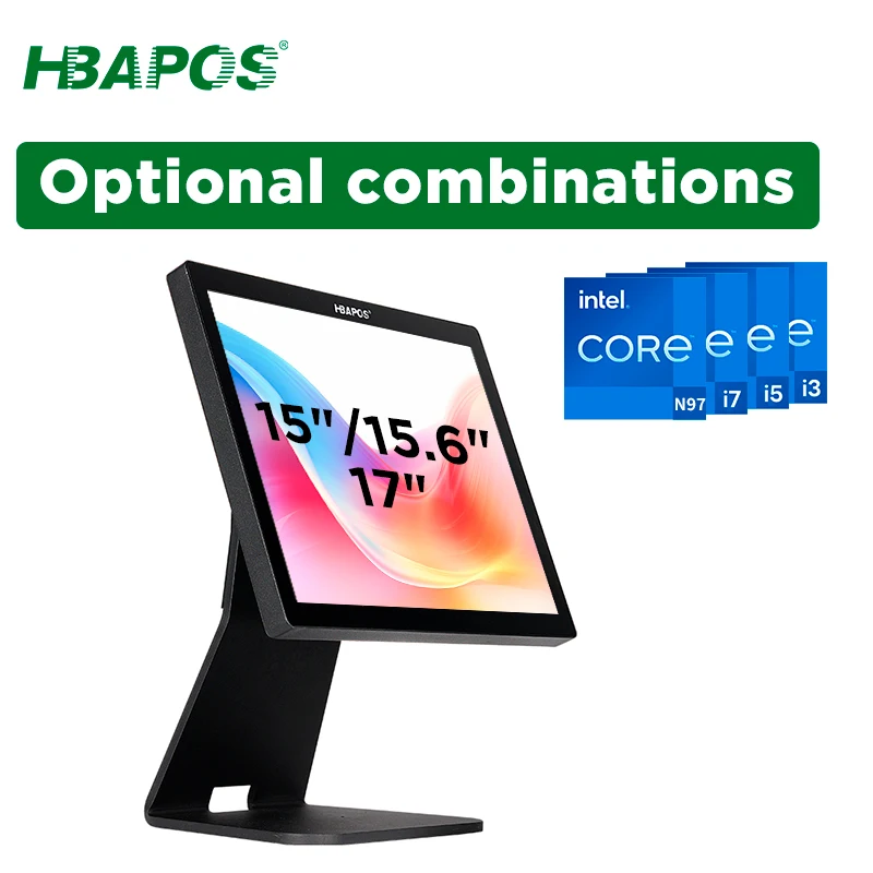 ATV&UTV15/15.6 Inch POS Terminal Touch Screen EPos Equipment Windows Pos All in One Payment Pos System