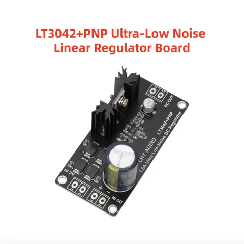 LT3042+PNP Ultra Low Noise Linear Regulator Board 1.5A DC AC Input 0‑15V Independent Output For DAC Audio RF Instruments