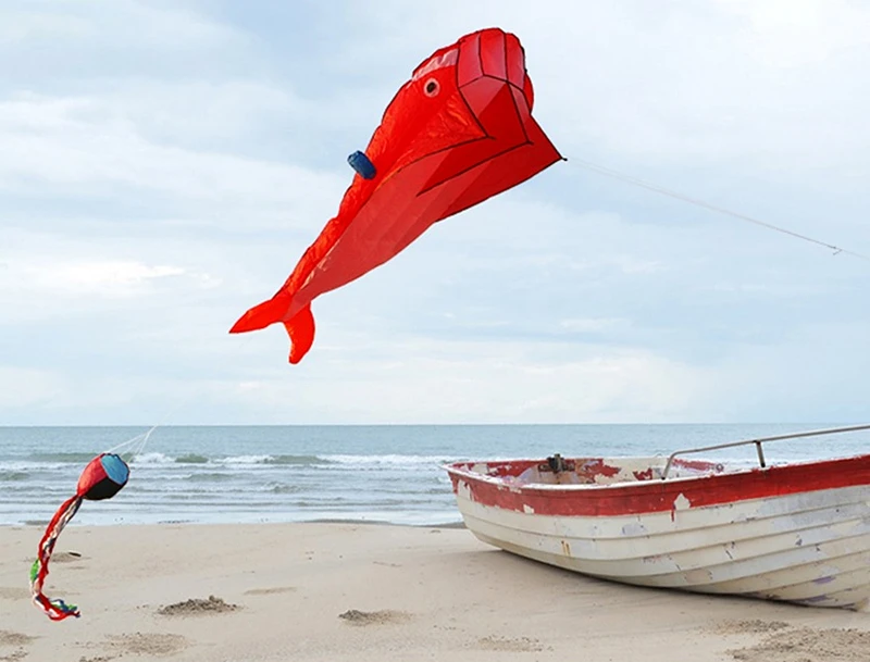 Envío Gratis, delfines, pipas voladoras para niños, línea de cuerdas, pipas inflables, juguetes divertidos al aire libre, fábrica de pipas animales, kevlar