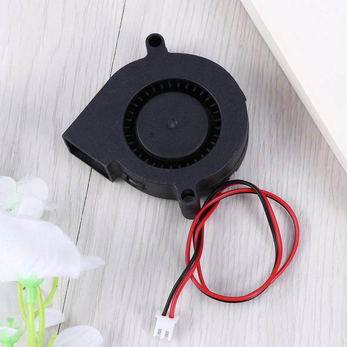 3D Printer Blowing Fan Dc 24V Bearing Pbt Construction 7.44cfm 30Dba Quiet 3200Rpm 3.5m S for Hot End Heatsink Cooling