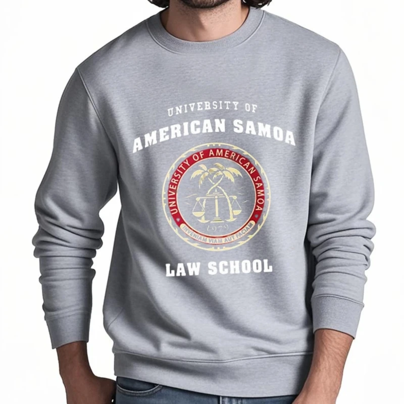 أوم ربيع الخريف الدافئة جامعة ساموا الأمريكية مدرسة الحقوق الأزياء هوديي للرجال مضحك القطن الشارع الشهير هدية #2