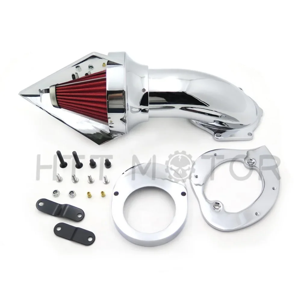 Air Cleaner Kits Intake Filter for Yamaha Vstar V-Star 650 All Year 1986-2012 Chrome Motorcycle Parts