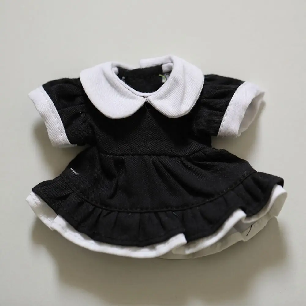 Vestido de princesa de algodón para muñeca Multicolor de 10cm, traje de muñecas reemplazable hecho a mano, vestidos bonitos para muñecas de juguete