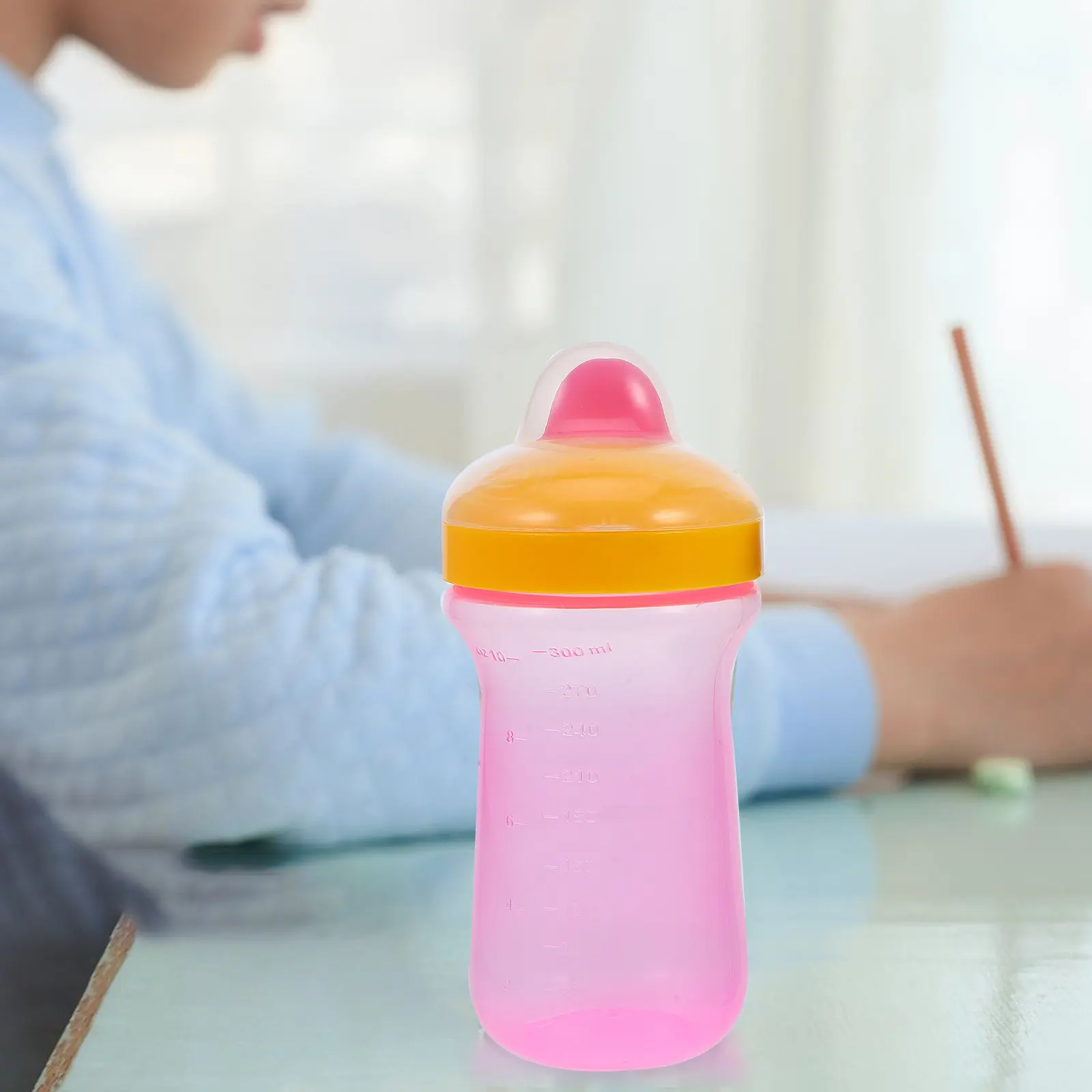 

2 шт. детских поильников с защитой от проливания, силиконовые тренировочные чашки, портативные бутылочки для воды для малышей 12-18 месяцев