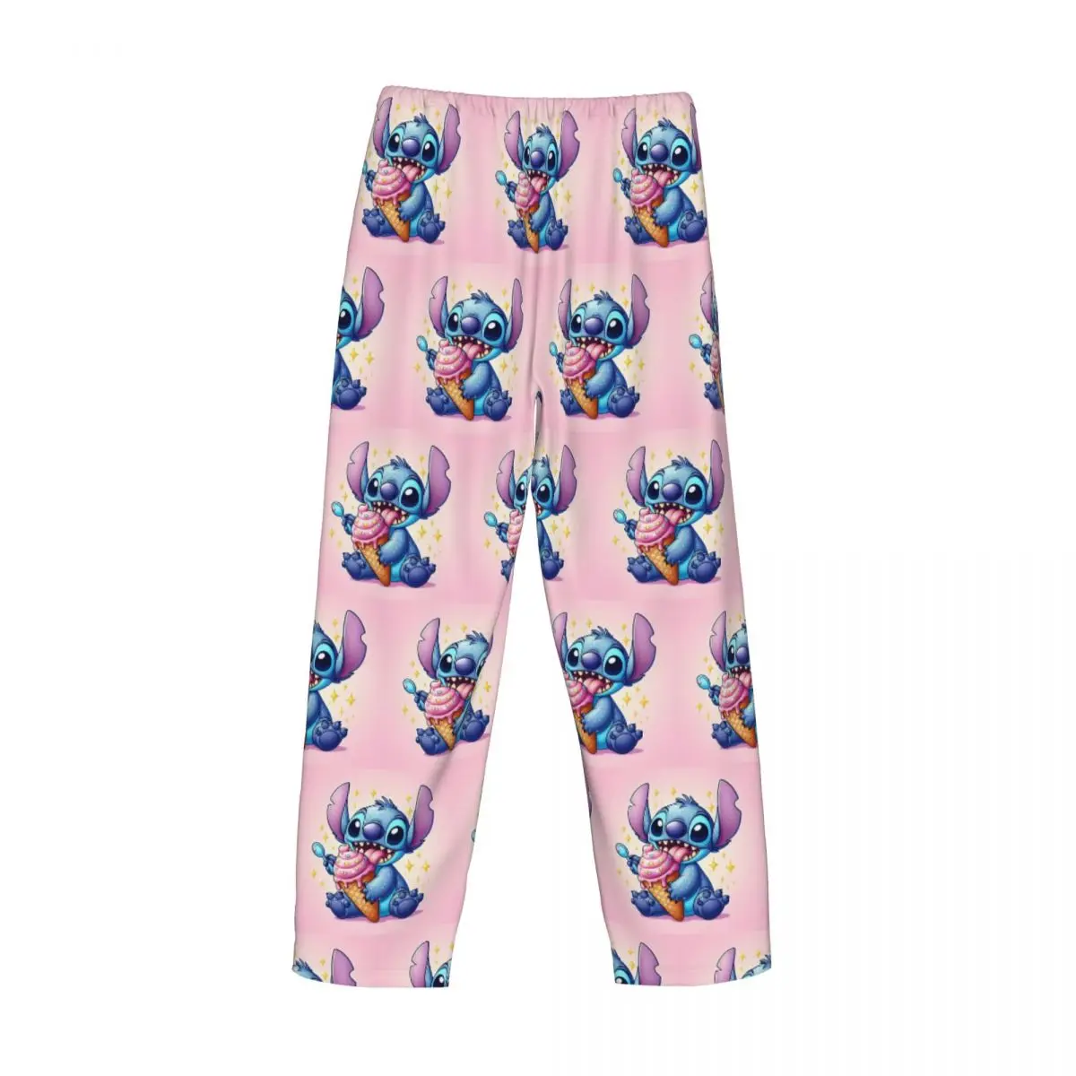 Benutzer definierte Cartoon Anime Manga Stich Pyjama Hose Herren Nachtwäsche Lounge Schlaf hosen Stretch mit Taschen