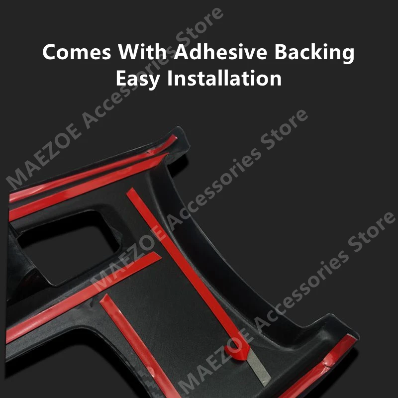 For BYD ATTO 3 22-24 ABS Interior Carbon Fiber Pattern Protective Cover,Car Interior Accessories Refit