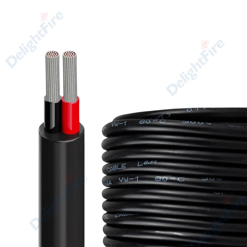 2 Core Sheathed Wire 5/10/20/30/50/100m 28 26 24 22 20 18AWG Speaker Wire Multi Core Electrical Cable For LED Strip Automotive