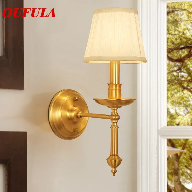 

TYLA Indoor Wall Lamps Fixture Brass Modern LED Sconce Contemporary Creative Decorative For Home Foyer Bedroom Corridor
