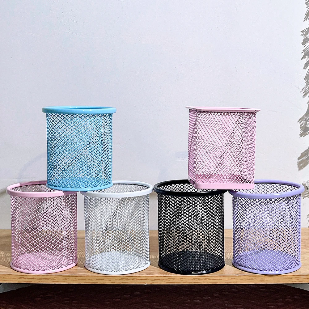 1 حامل أقلام تخزين بلون الحلوى، ديكور رائع وبسيط وعملي للمكتب والدراسة، كهدية للعطلات. #1