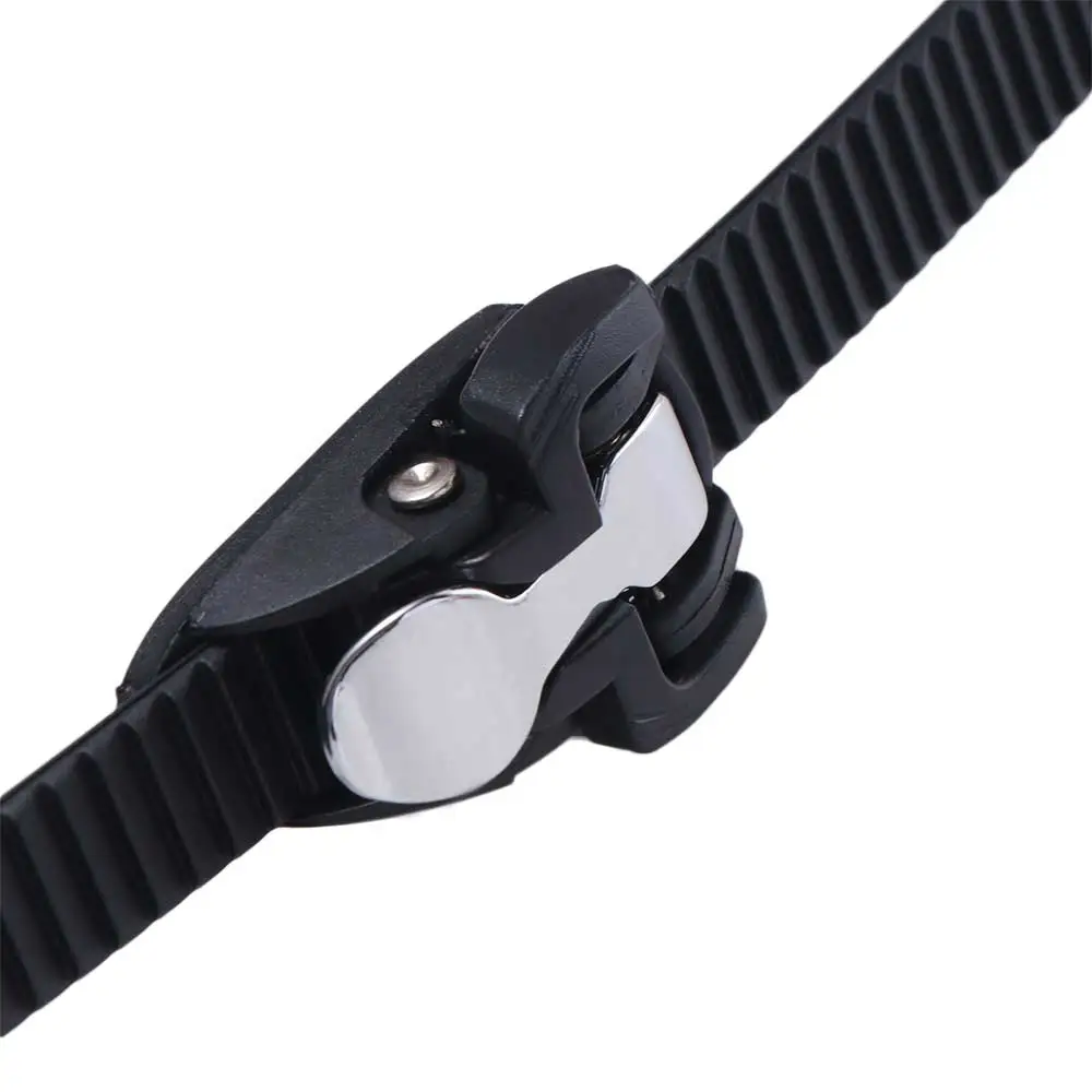 تحديد حزام أحذية التزلج الأشرطة قابل للتعديل المهنية أحذية التزلج الأسطوانة مشبك سبيكة الأسود أحذية التزلج مشبك