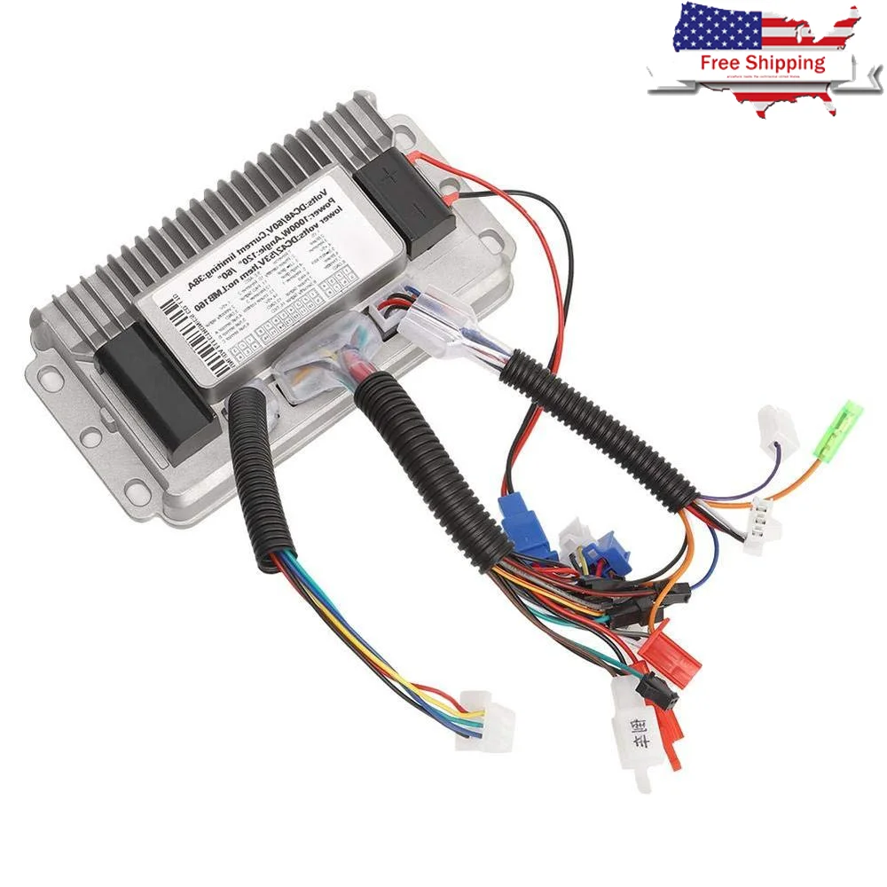 Universal High Power Brushless Motor Controller 60V 72V 3 Mode Electric Scooter E-Bike Kit Swift Control Waterproof Dustproof