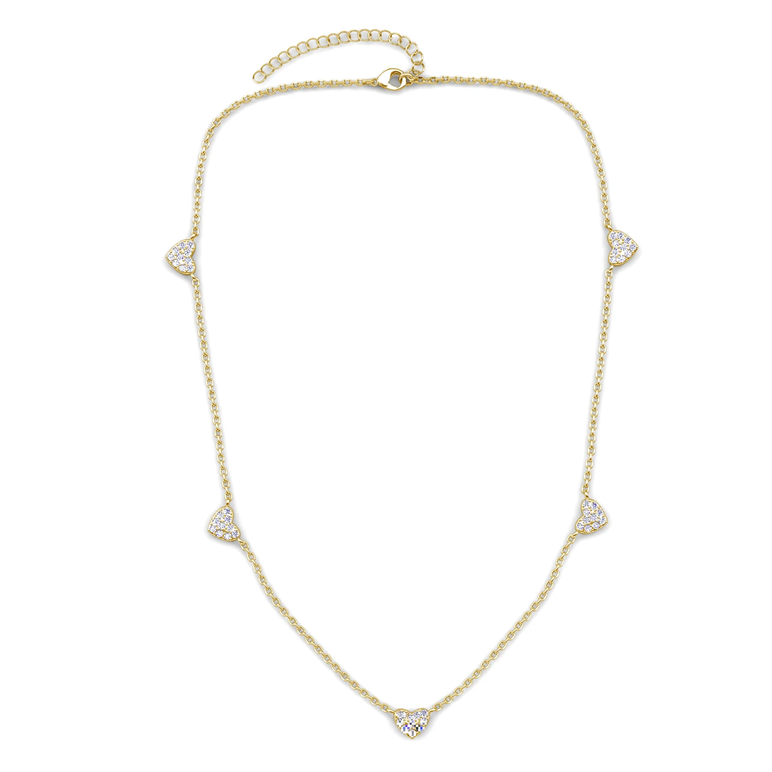 

Ожерелье Heart Station, украшенное кристаллами Swarovski, медное, женское, для свадьбы, выпускного, подарок на День святого Валентина, с блестящим дизайном в форме сердца