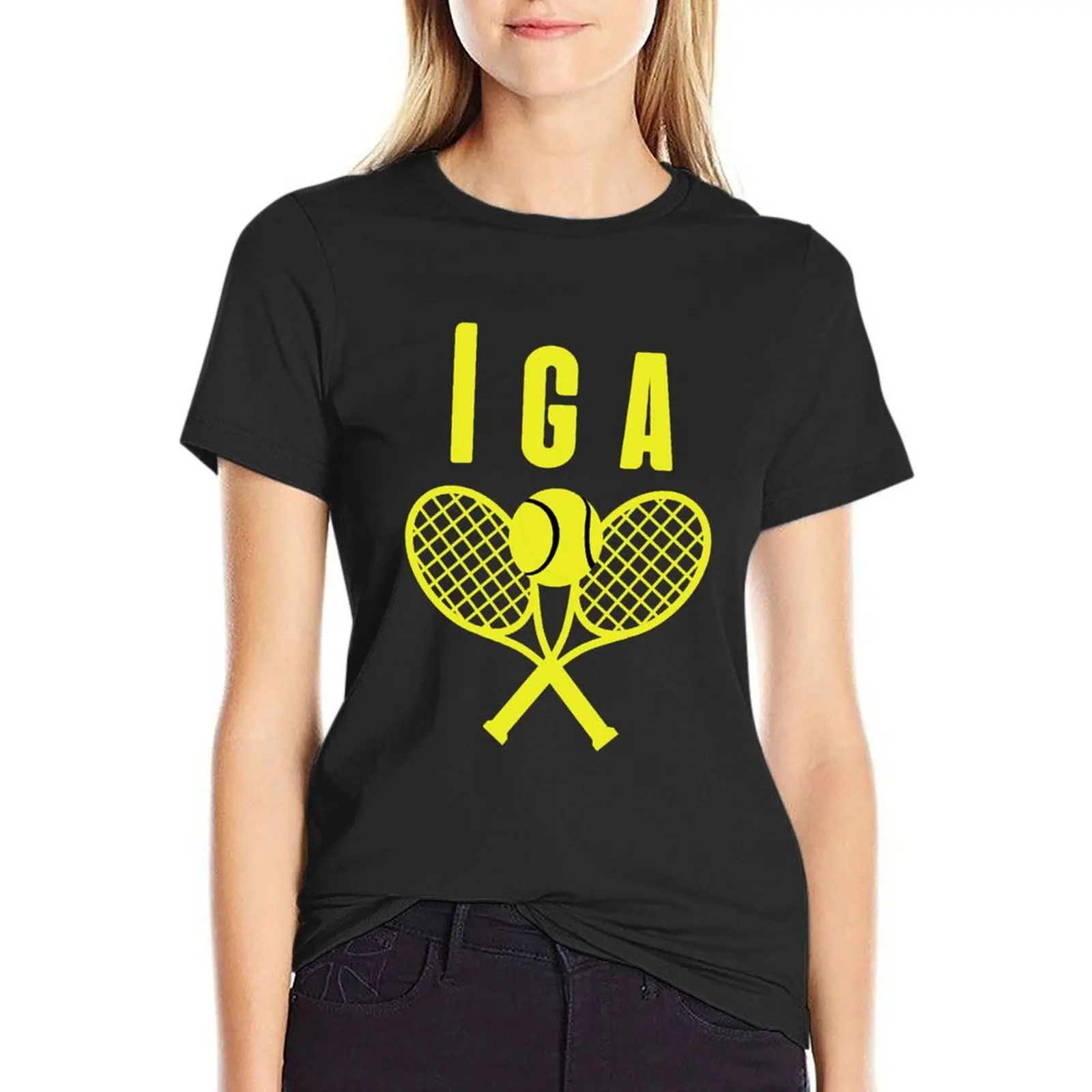 

Iga Swiatek fan club T-Shirt customs design your own animal prinfor t shirts for Women