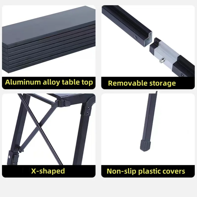 طاولة تخييم IGT للترفيه في الهواء الطلق تم ترقيتها حديثًا