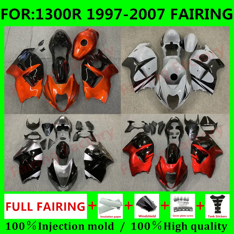 

Обтекатели для мотоциклов GSXR1300 1997 1998 2007 2006 2005 GSX1300R GSXR 2004 1300 2003 2002 2000 обтекатели