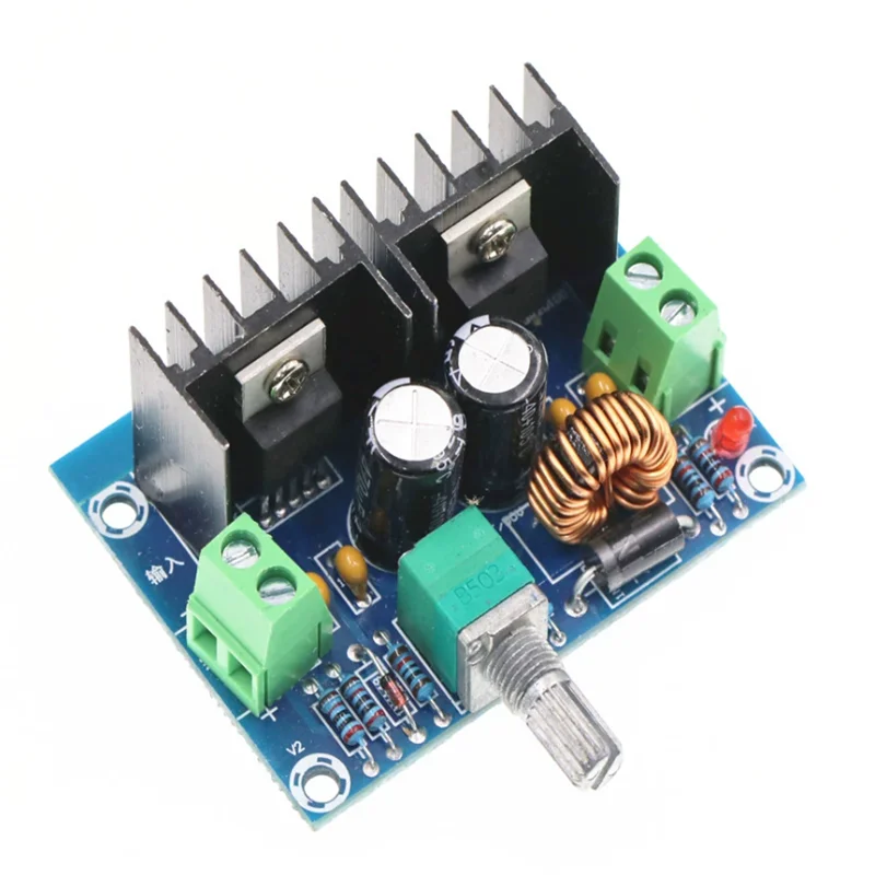 NEW XH-M401 DC-DC Step-Down Module High Power DC Regulator Board Maximum Current 8A with Voltage Regulator Maximum Power: 200W