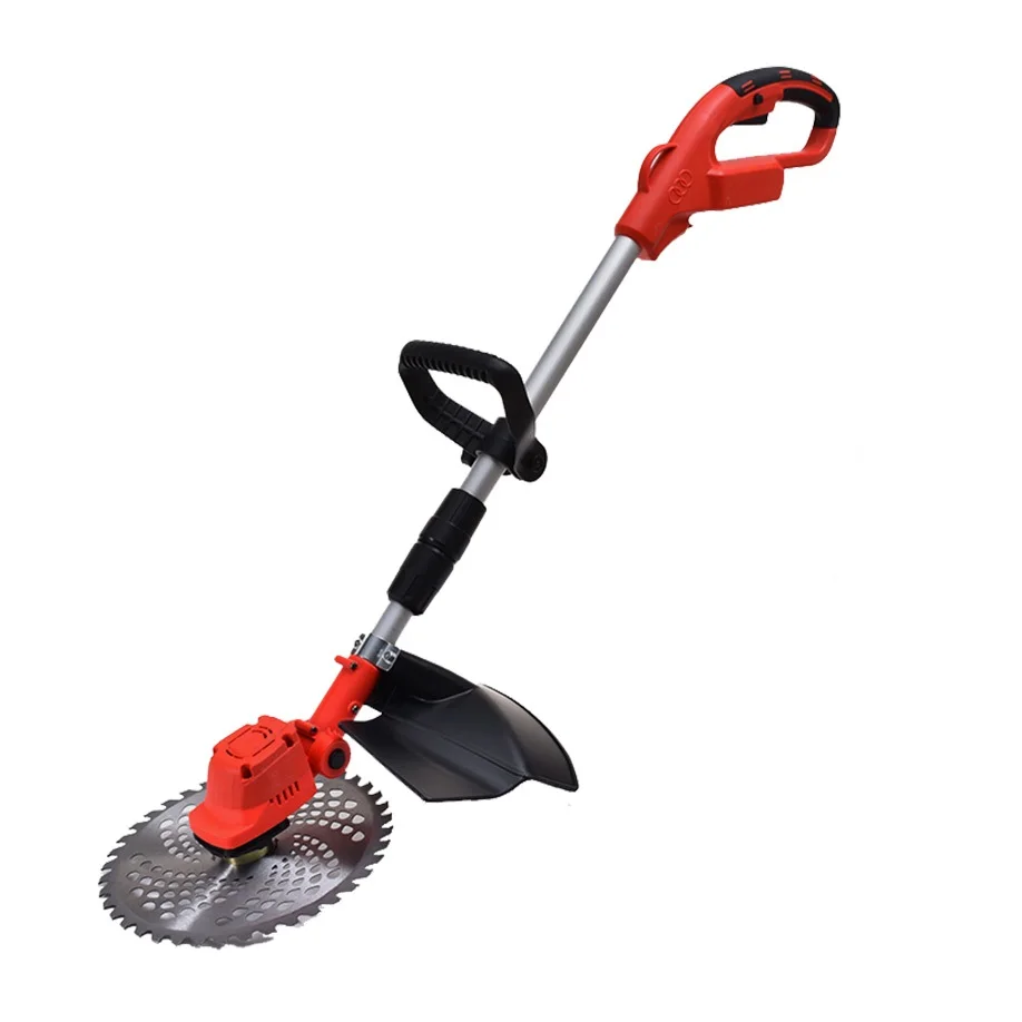 

2025Portable Tool Garden 20V Lithium Electric Brush Cutter Battery Cordless Grass Cutter Power String Trimmer