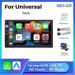 MEKEDE 2 Din MP5 Player Car Radio For Universal Autoradio Multimedia Player 2DIN Auto audio USB BT TF Card 7inch HD Touch Scree