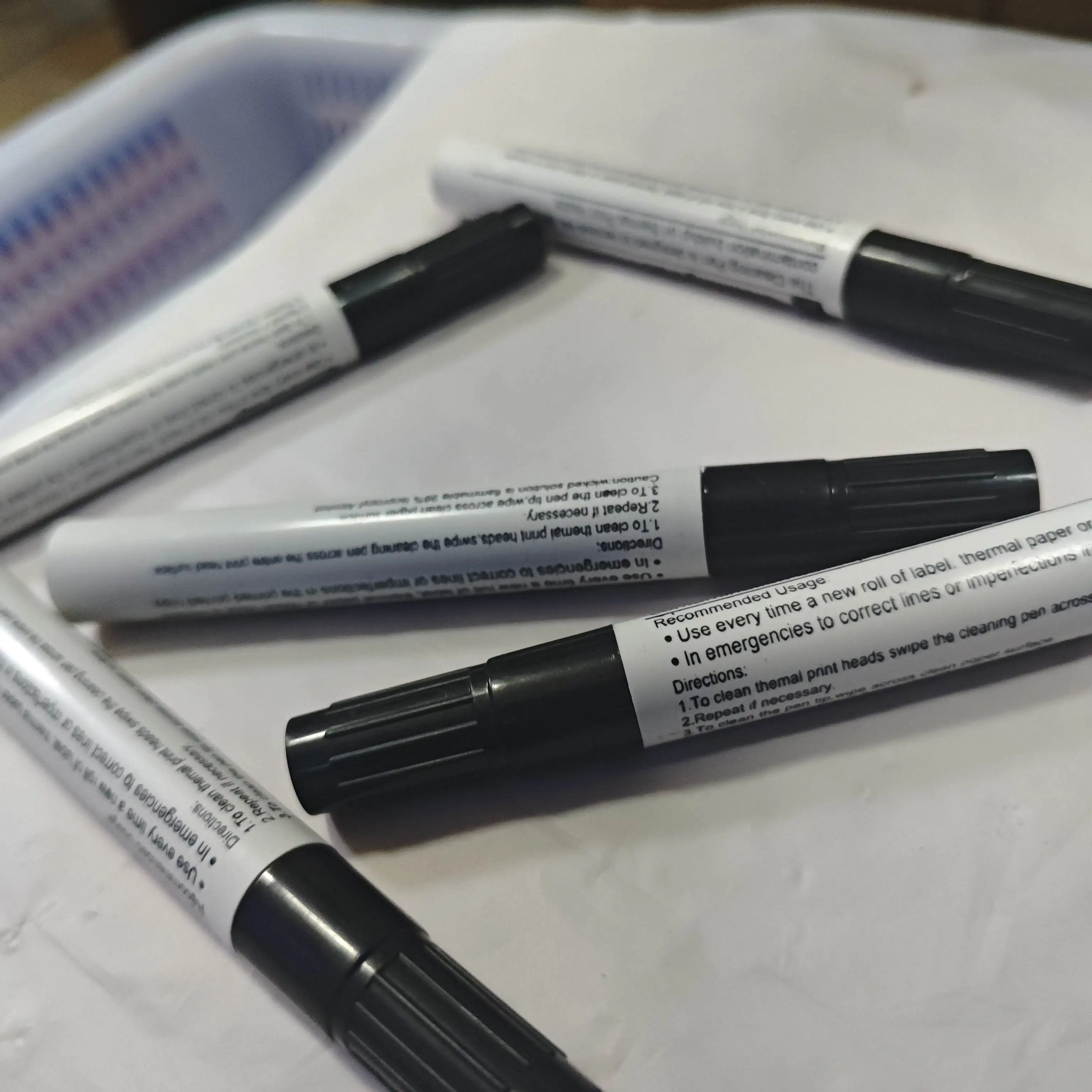 

20pc's Thermal Print Head Cleaning Pen & 2 Cleaning Swabs For Receipt Printers