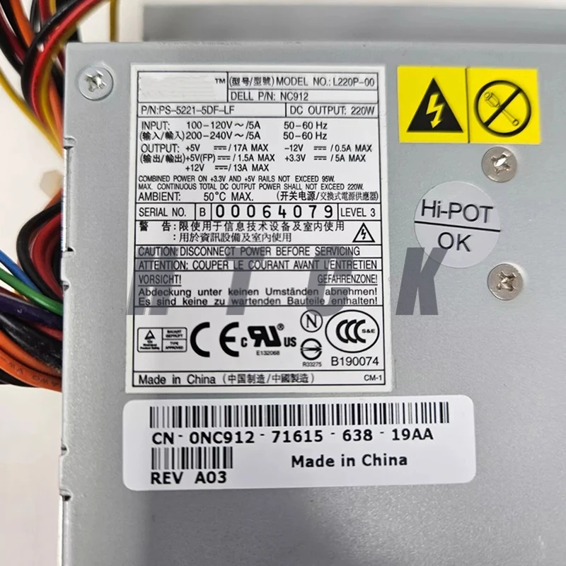 New original GX520 210L 3100C power supply L220P-00 N220P-00 H220P