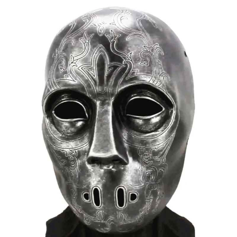 قناع هاري الموت الجديد لعام 2025 للبالغين، قناع لوسيو مالفوي، مخيف، دعامة حفلات الهالوين ★ ★ ★ حه #4