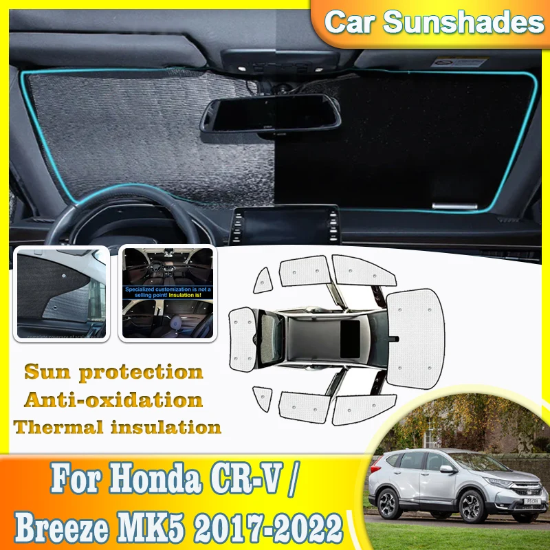 

Car Sun Visor For Honda CR V 2019 Accessories CRV Breeze MK5 2017-2022 Windshield Sunshade Window Sunshades Sun Protection Cover