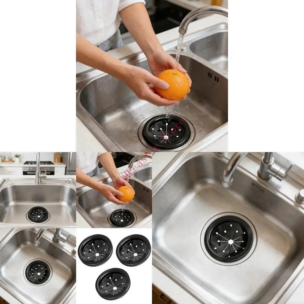 63HF Disposal Splashes Guard Garbage Stoppers Waste Disposer Anti Splashing Cover