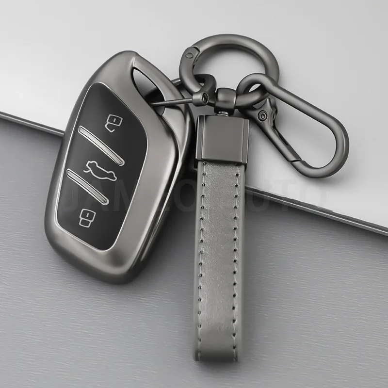 For MG ZS for MG6 EV EZS HS EHS for Roewe RX5 I5 I6 RX3 RX8 ERX5 Car Key Case Cover Shell Fob Key Holder Accessories
