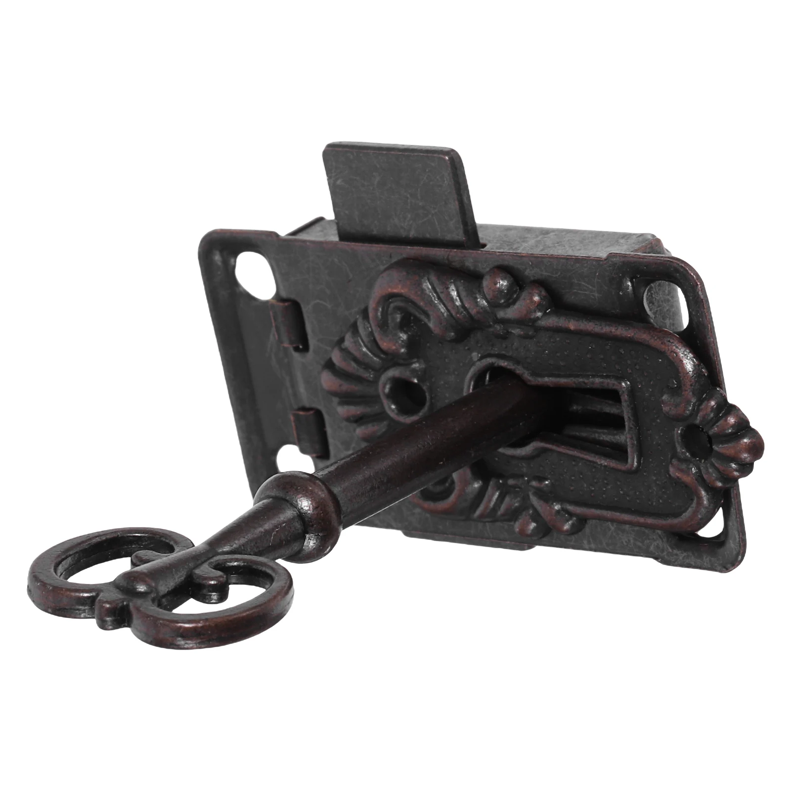 

Jewelry Box Latches Red Bronze Alloy Lock Hook for Vintage Wooden Boxes Jewelry Gift Storage Small Box Packing Buckle
