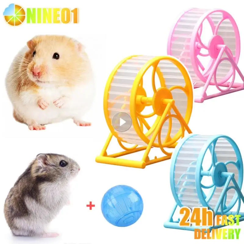 Plastic Trot Ball Mini Pet Hamster Exercise Portable Running Grounder Play Ball Rat Mouse Exercise Playing Climbing Exercise Toy