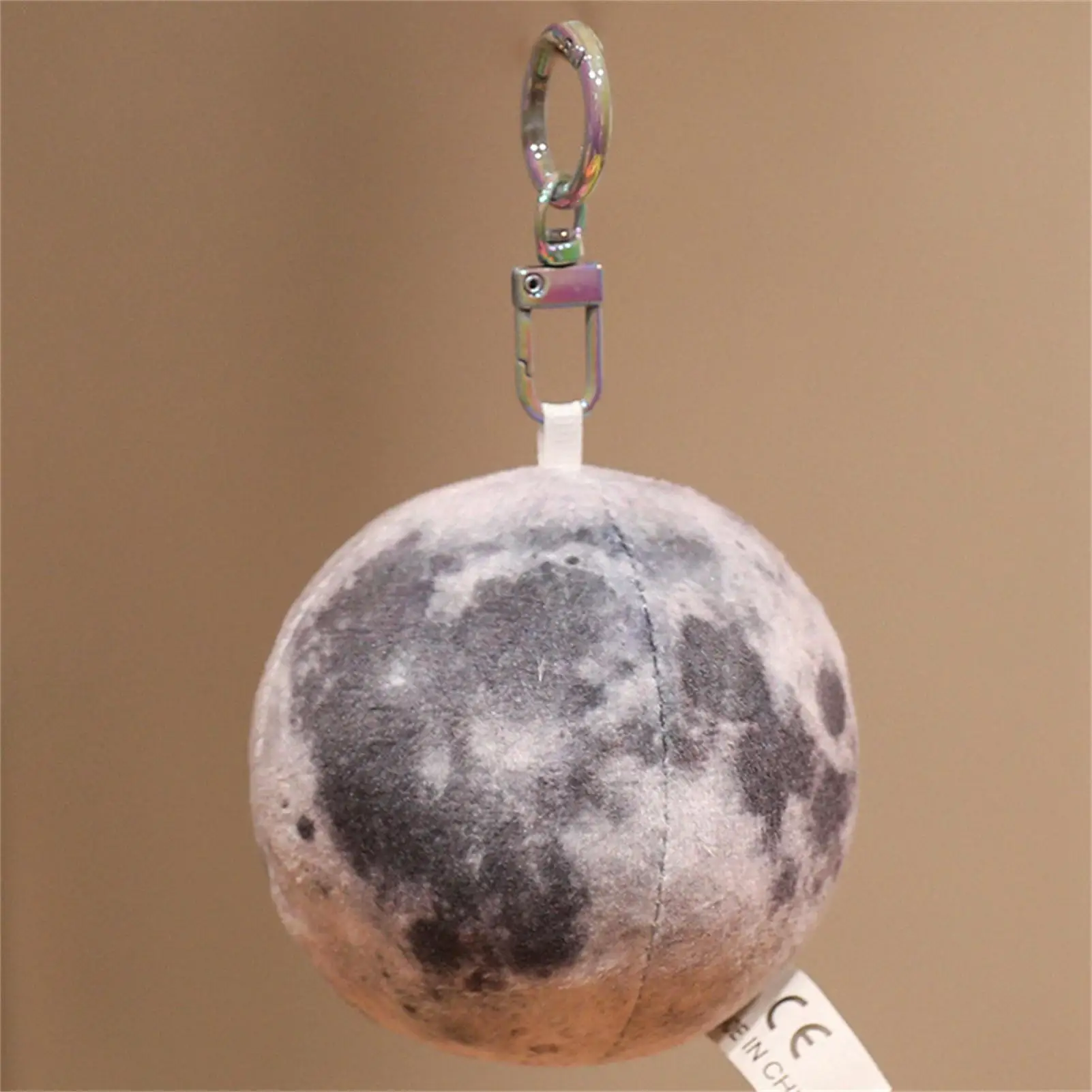 كوكب حلية 2.95 بوصة لينة محشوة معلقة قلادة أفخم كوكب الحلي لحقيبة اليد محفظة نسائية للعملات المعدنية محفظة مجوهرات على ظهره #4